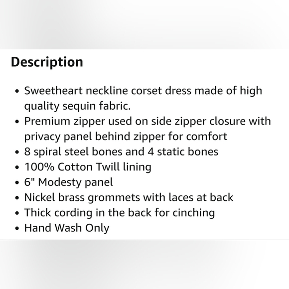 🌺 Green Sequin Sparkly Corset - Tinkerbell Costume - Picture 6 of 8